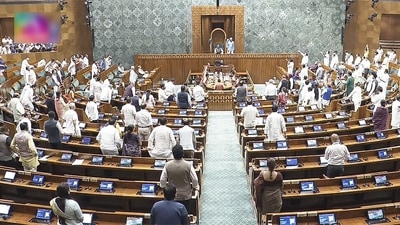 Parliament Monsoon Session LIVE: In his Lok Sabha speech, Rajnath Singh warned Pakistan against resorting to terrorism again in the future. (Sansad TV) Parliament Monsoon Session LIVE: In his Lok Sabha speech, Rajnath Singh warned Pakistan against resorting to terrorism again in the future. (Sansad TV)