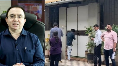 ED raids Anil Pawar, the former commissioner of the Vasai-Virar Municipal Corporation (VVCMC) residence ED raids Anil Pawar, the former commissioner of the Vasai-Virar Municipal Corporation (VVCMC) residence