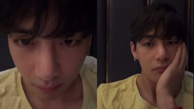 BTS Taehyung gets emotional in new live BTS Taehyung gets emotional in new live