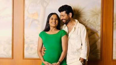 Viineet Kumar Singh with wife Ruchira Viineet Kumar Singh with wife Ruchira