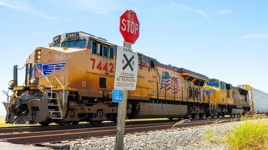 Union Pacific has reached an agreement to purchase Norfolk Southern in a $85 billion deal. (Getty Images via AFP)