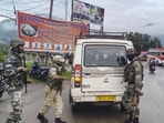 Security personnel conducting a search operation in Poonch on Wednesday. Two suspected Lashkar-e-Toiba terrorists were killed when army troops scuttled an infiltration attempt along the Line of Control. (PTI Photo) Security personnel conducting a search operation in Poonch on Wednesday. Two suspected Lashkar-e-Toiba terrorists were killed when army troops scuttled an infiltration attempt along the Line of Control. (PTI Photo)