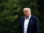 US President Donald Trump arrives on the South Lawn of the White House in Washington, DC, on July 29, 2025. 