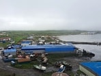 This handout picture released by the Sakhalin Region Government on July 30, 2025, shows the tsunami-hit Severo-Kurilsk on Paramushir island of Russia's northern Kuril islands This handout picture released by the Sakhalin Region Government on July 30, 2025, shows the tsunami-hit Severo-Kurilsk on Paramushir island of Russia's northern Kuril islands