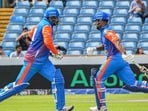 India Champions players in action India Champions players in action