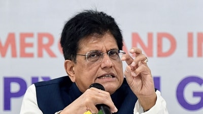 Union Minister of Commerce and Industry Piyush Goyal address a press conference. (ANI File) Union Minister of Commerce and Industry Piyush Goyal address a press conference. (ANI File)