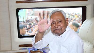 Bihar chief minister Nitish Kumar in Madhubani on July 26. (HT Photo) Bihar chief minister Nitish Kumar in Madhubani on July 26. (HT Photo)