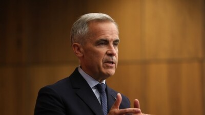 Canada's prime minister Mark Carney also urged Hamas to return Israeli hostages taken during its attack on October 7, 2023, which triggered the ongoing war. (Bloomberg) Canada's prime minister Mark Carney also urged Hamas to return Israeli hostages taken during its attack on October 7, 2023, which triggered the ongoing war. (Bloomberg)