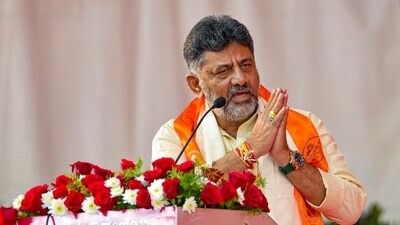 Karnataka Deputy Chief Minister DK Shivakumar. (PTI) Karnataka Deputy Chief Minister DK Shivakumar. (PTI)