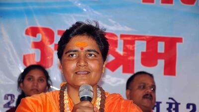 Former BJP MP Pragya Singh Thakur is one of the accused in the case. (HT Photo) Former BJP MP Pragya Singh Thakur is one of the accused in the case. (HT Photo)