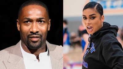 Gilbert Arenas and his ex-girlfriend Laura Govan share four children (AP and Instagram) Gilbert Arenas and his ex-girlfriend Laura Govan share four children (AP and Instagram)