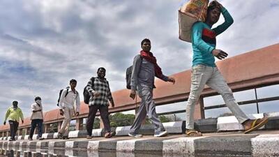 Md Junaid Alam told the media in Bengal that he returned from Haryana on Tuesday with some other migrant workers. (Representational image) Md Junaid Alam told the media in Bengal that he returned from Haryana on Tuesday with some other migrant workers. (Representational image)