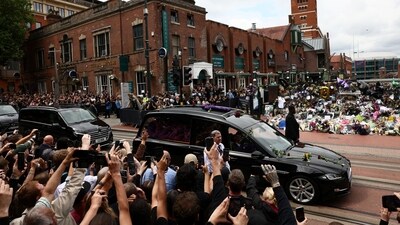 Ozzy Osbourne funeral procession: Thousands gather in Birmingham to bid