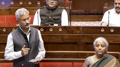 External affairs minister S Jaishankar speaks during a debate in the Rajya Sabha on the Pahalgam terror attack and Operation Sindoor. (PTI) External affairs minister S Jaishankar speaks during a debate in the Rajya Sabha on the Pahalgam terror attack and Operation Sindoor. (PTI)