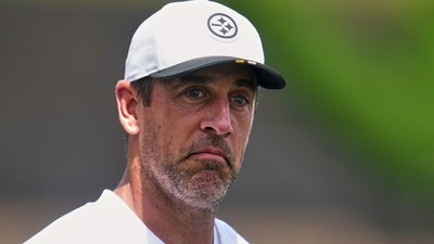 File photo of Pittsburgh Steelers quarterback Aaron Rodgers (AP) File photo of Pittsburgh Steelers quarterback Aaron Rodgers (AP)