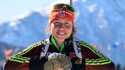 Germany's Laura Dahlmeier died in the high mountains of Pakistan. (AFP) Germany's Laura Dahlmeier died in the high mountains of Pakistan. (AFP)
