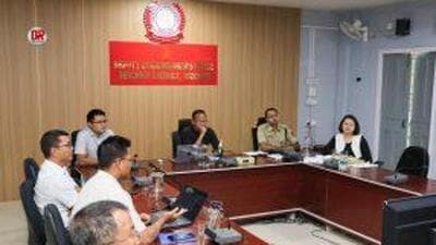 The District Level Committee on Displaced Persons meeting on July 11 in Serchhip had discussed Biometric Enrolment of Displaced Persons through Foreigner’s Identification Portal for refugees from Myanmar and Bangladesh. The District Level Committee on Displaced Persons meeting on July 11 in Serchhip had discussed Biometric Enrolment of Displaced Persons through Foreigner’s Identification Portal for refugees from Myanmar and Bangladesh.