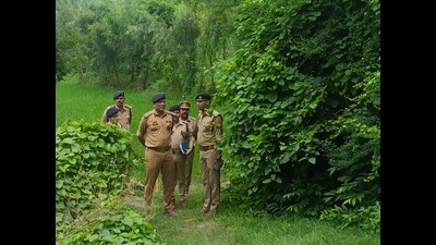 The spot where the body of the Barabanki policewoman was found (Sourced) The spot where the body of the Barabanki policewoman was found (Sourced)