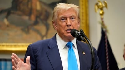 Hours after slapping 25 percent tariffs on India, US President Donald Trump said on Wednesday that talks are still going on between the two countries. (AP) Hours after slapping 25 percent tariffs on India, US President Donald Trump said on Wednesday that talks are still going on between the two countries. (AP)