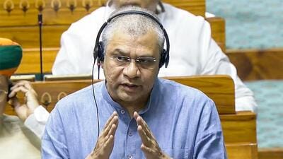 Union minister for railways, I&B, and IT Ashwini Vaishnaw was responding to a question in the Lok Sabha. (ANI Video Grab)