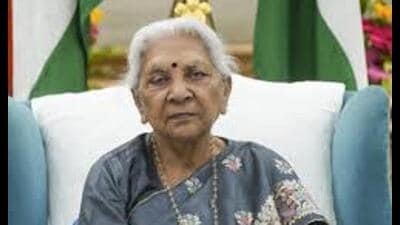 Uttar Pradesh governor Anandiben Patel (File Photo)