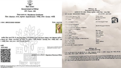 Dog Babu to Dogesh Babu: After residential certificate for a dog, second fake application rocks Bihar (X) Dog Babu to Dogesh Babu: After residential certificate for a dog, second fake application rocks Bihar (X)