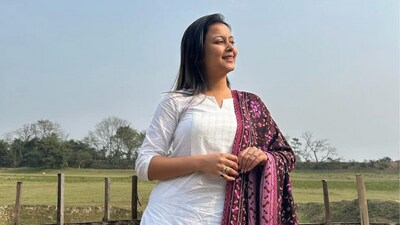 Kashyap, who recently starred in the Assamese movie Rudra, was taken into custody from Rajdhani Theatre in North Guwahati on Tuesday evening and was brought to the Dispur Police Station. (Sourced) Kashyap, who recently starred in the Assamese movie Rudra, was taken into custody from Rajdhani Theatre in North Guwahati on Tuesday evening and was brought to the Dispur Police Station. (Sourced)