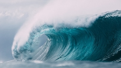 Tsunami hits Midway Atoll, waves reach up to 7 feet before moving to Hawaii (Unsplash - representational image) Tsunami hits Midway Atoll, waves reach up to 7 feet before moving to Hawaii (Unsplash - representational image)