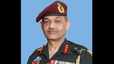 The officer is an alumnus of the Indian Military Academy and was commissioned into the 4 Para (Special Forces) in December 1987. (HT Photo) The officer is an alumnus of the Indian Military Academy and was commissioned into the 4 Para (Special Forces) in December 1987. (HT Photo)