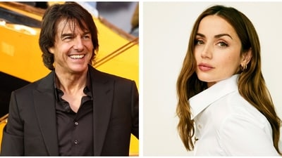 Tom Cruise and Ana de Armas packed in some public display of affection at Vermont. Tom Cruise and Ana de Armas packed in some public display of affection at Vermont.