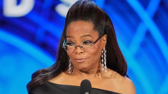 Oprah Winfrey has denied claims that a private road on her Maui estate being blocked amid tsunami evacuations in Hawaii. (Charles Sykes/Invision/AP)