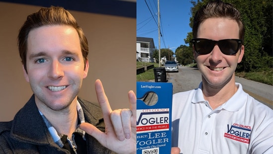 Councilman Lee Vogler of Danville, Virginia. (Lee Vogler on X)