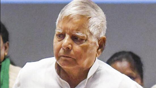 Rashtriya Janata Dal chief Lalu Prasad Yadav. (PTI)