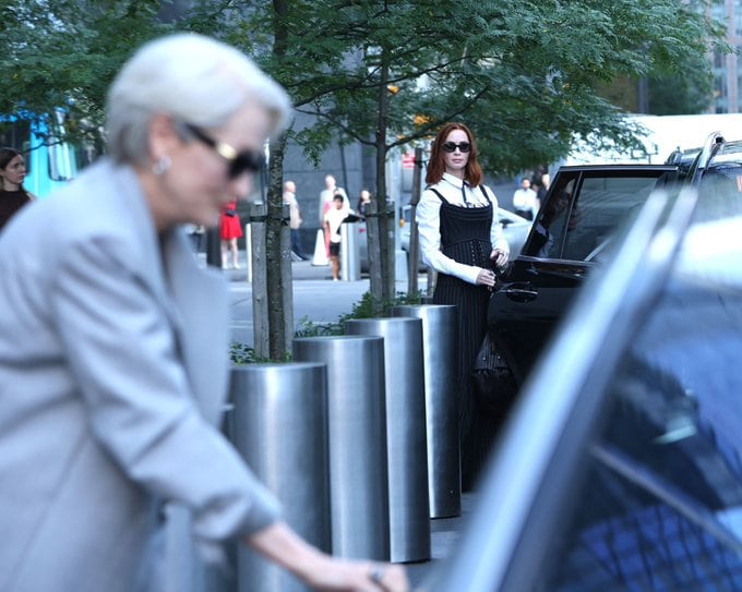 Are Miranda and Emily at odds in The Devil Wears Prada sequel? (Photo: X) Are Miranda and Emily at odds in The Devil Wears Prada sequel? (Photo: X)