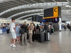 London's Heathrow airport, the country’s biggest hub, had the most disruptions with more than 45 flights called off. London's Heathrow airport, the country’s biggest hub, had the most disruptions with more than 45 flights called off.