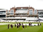 The teams prepare at the Kia Oval before the start of the fifth and final Test of the Anderson-Tendulkar Trophy.
