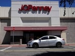 A view of a JCPenney store that closed on May 22, 2025 in San Francisco