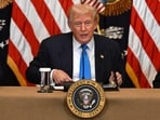US President Donald Trump announced a 25 per cent, plus a penalty, on Indian goods on Wednesday. US President Donald Trump announced a 25 per cent, plus a penalty, on Indian goods on Wednesday.