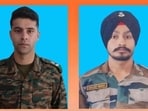 While Lt Col Bhanu Pratap Singh was from Pathankot, Daljeet Singh was a native of Gurdaspur. (HT Photo)