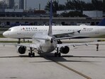 Delta Flight 56 had departed from Salt Lake City and was en route to Amsterdam when it ran into rough conditions less than an hour into the nine-hour journey. 