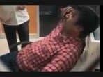 The incident took place two days ago at the Karnataka's Guntakal railway station.