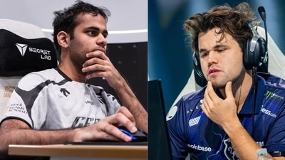 Both Arjun Erigaisi and Magnus Carlsen have advanced to the semi-finals of the chess Esports World Cup. (Twitter) Both Arjun Erigaisi and Magnus Carlsen have advanced to the semi-finals of the chess Esports World Cup. (Twitter)