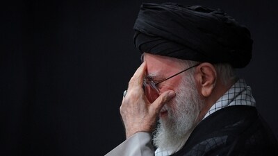 Iran's Supreme Leader Ayatollah Ali Khamenei attends a mourning ceremony for the deaths of Iranian military commanders and scientists, in Tehran Iran's Supreme Leader Ayatollah Ali Khamenei attends a mourning ceremony for the deaths of Iranian military commanders and scientists, in Tehran