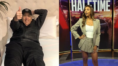 Brent Musburger (L) and Maria Carey (R). (Brent Musburger and Maria Carey on X) Brent Musburger (L) and Maria Carey (R). (Brent Musburger and Maria Carey on X)