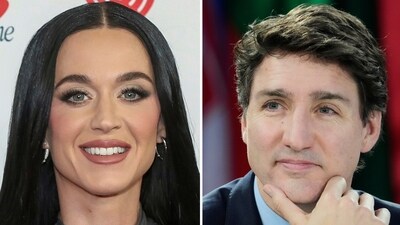 File photos of Katy Perry and Justin Trudeau (AP) File photos of Katy Perry and Justin Trudeau (AP)