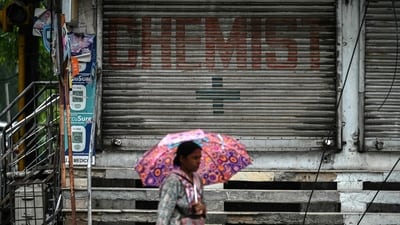 The IMD also said the city had rain on and off through the night. In the 24 hours before 6:30 am on Thursday, (AFP) The IMD also said the city had rain on and off through the night. In the 24 hours before 6:30 am on Thursday, (AFP)