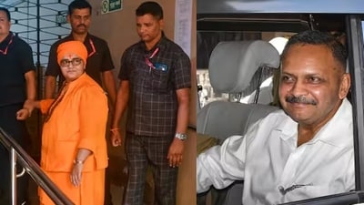 Former Bharatiya Janata Party MP Sadhvi Pragya Singh Thakur and lieutenant colonel Prasad Purohit. (PTI File) Former Bharatiya Janata Party MP Sadhvi Pragya Singh Thakur and lieutenant colonel Prasad Purohit. (PTI File)
