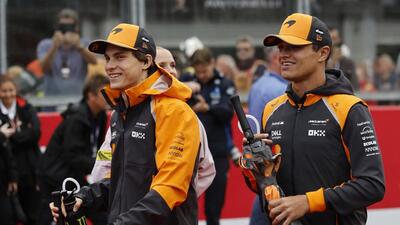 McLaren's Oscar Piastri (L) and Lando Norris (REUTERS) McLaren's Oscar Piastri (L) and Lando Norris (REUTERS)