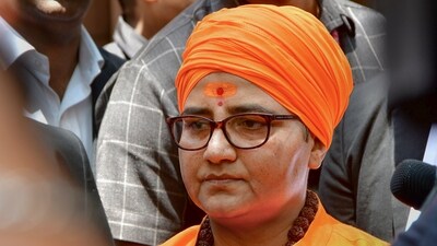 Mumbai: Former BJP MP Sadhvi Pragya Singh Thakur leaves the special NIA court after a hearing on the 2008 Malegaon blast case, in Mumbai, May 8, 2025. (PTI Photo) (PTI05_08_2025_000099B) (PTI) Mumbai: Former BJP MP Sadhvi Pragya Singh Thakur leaves the special NIA court after a hearing on the 2008 Malegaon blast case, in Mumbai, May 8, 2025. (PTI Photo) (PTI05_08_2025_000099B) (PTI)