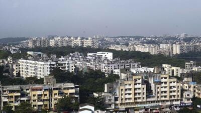 Pune, India - Oct. 7, 2019: Pune Skyline (Yogesh Joshi story) in Pune, India, on Monday, October 7, 2019. (Photo by Ravindra Joshi/HT PHOTO)